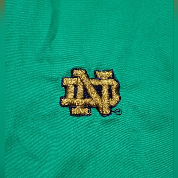 Pennington & Bailes Notre Dame Fighting Irish Green Mini Skirt Women's Size 10 - Picture 5 of 8